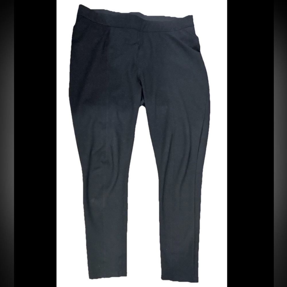 Coco & Carmen Black Pull On Pants Stretch Size XL